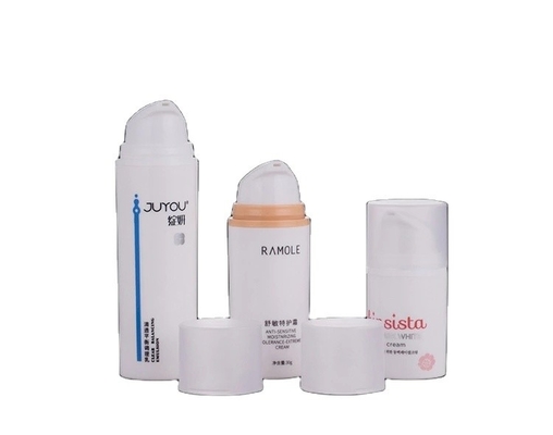 15ML 30ML 50ML Bottiglia di pompa di lozione senza aria PP/PCR per serigrafia e dosaggio uniforme