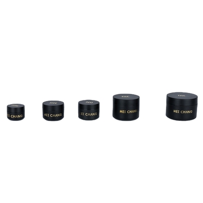 Prodotti cosmetici industriali Vaso di plastica in PP con tappo a vite 5ml 10ml 15ml 30ml 50ml Colore rotondo