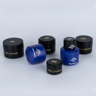 Prodotti cosmetici industriali Vaso di plastica in PP con tappo a vite 5ml 10ml 15ml 30ml 50ml Colore rotondo