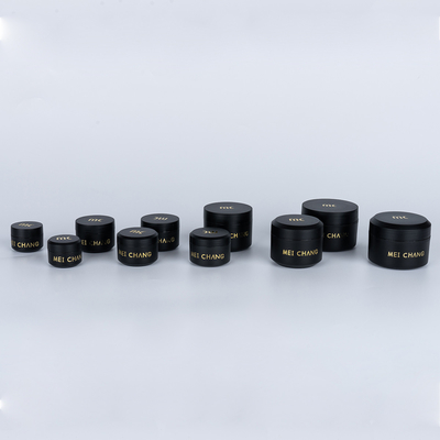 Prodotti cosmetici industriali Vaso di plastica in PP con tappo a vite 5ml 10ml 15ml 30ml 50ml Colore rotondo