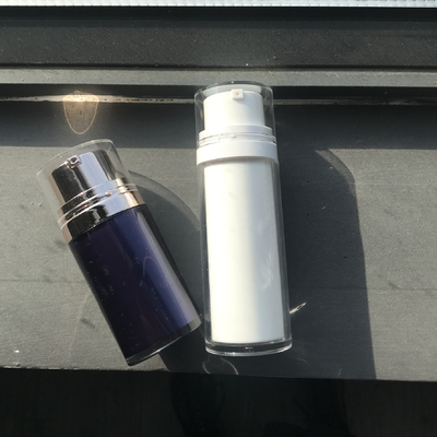 Imballaggio cosmetico per la cura della pelle 30 ml Bottiglia senza aria ricambiabile da 50 ml con serigrafia