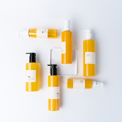 BEAUTY PACKING Bottiglia di shampoo PET 0,5 ml per il 2021 Pompine per la rimozione del trucco