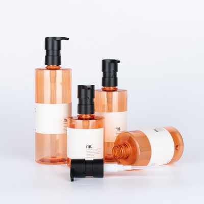 200 ml 250 ml 300 ml 400 ml Bottiglia di shampoo PET PP con pompa spruzzatrice e serigrafia