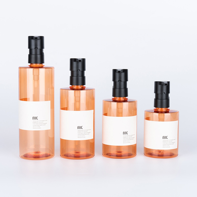 200 ml 250 ml 300 ml 400 ml Bottiglia di shampoo PET PP con pompa spruzzatrice e serigrafia