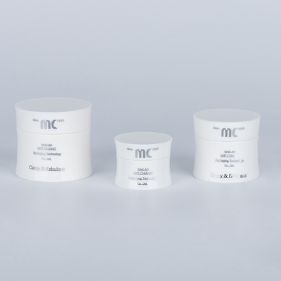 Disegno a parete singola 15g 30g 50g Bottiglia cosmetica in plastica per siero per occhi e crema rigenerante
