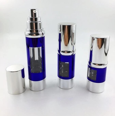 15 ml 30 ml 50 ml Bottiglia di lozione senza aria in qualsiasi colore per imballaggi cosmetici
