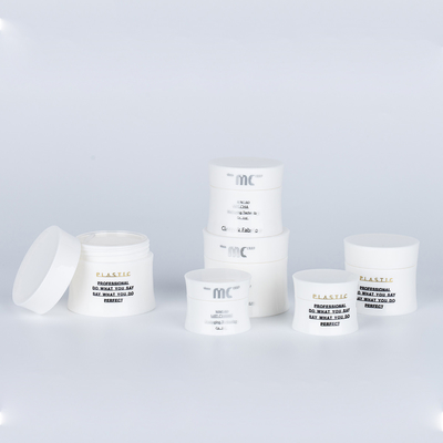Disegno a parete singola 15g 30g 50g Bottiglia cosmetica in plastica per siero per occhi e crema rigenerante