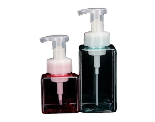450 ml di stampa su schermo PET quadrato Bottiglia vuota per imballaggio cosmetico Sapone liquido