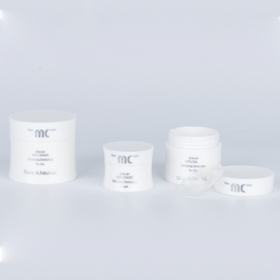 Disegno a parete singola 15g 30g 50g Bottiglia cosmetica in plastica per siero per occhi e crema rigenerante