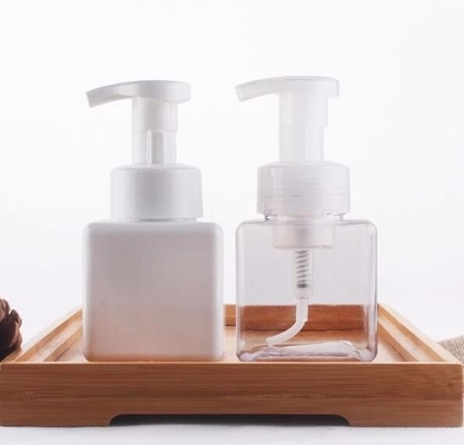 450 ml di stampa su schermo PET quadrato Bottiglia vuota per imballaggio cosmetico Sapone liquido