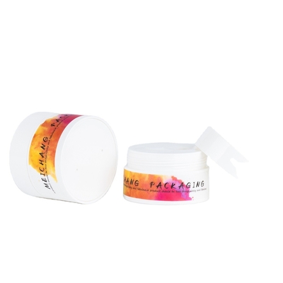 Confezioni personalizzabili 30g 50g Plastico pp rotondo Bottone senza aria per Crema viso Crema occhi Confezioni cosmetiche