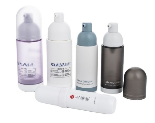BEAUTY PACKING 30 ml bottiglie senza aria con stampa a schermo e tappo a vite in grande quantità