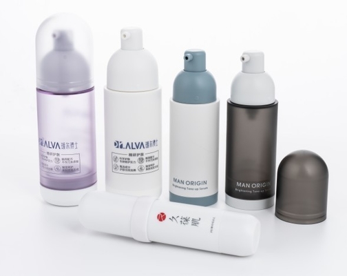 BEAUTY PACKING 30 ml bottiglie senza aria con stampa a schermo e tappo a vite in grande quantità