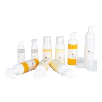 Bottiglie di schiuma di plastica PETG in 60 ml 100 ml 150 ml 200 ml 240 ml 500 ml per la cura della pelle Cosmetici