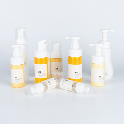 Bottiglie di schiuma di plastica PETG in 60 ml 100 ml 150 ml 200 ml 240 ml 500 ml per la cura della pelle Cosmetici