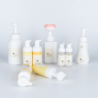 Bottiglie di schiuma di plastica PETG in 60 ml 100 ml 150 ml 200 ml 240 ml 500 ml per la cura della pelle Cosmetici