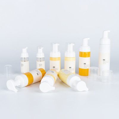 Bottiglie di schiuma di plastica PETG in 60 ml 100 ml 150 ml 200 ml 240 ml 500 ml per la cura della pelle Cosmetici
