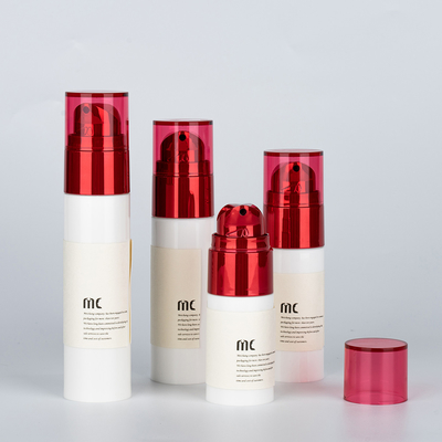 Capacità 20 ml 30 ml 40 ml 50 ml SPRAYER PUMPA Bottiglia senza aria per imballaggi per la cura della pelle