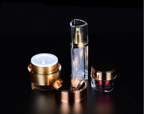 Corpo acrilico PP Serbatoio interno 15g Crema per la cura della pelle vuota Crema per il viso Contenitore cosmetico Cartucce di crema