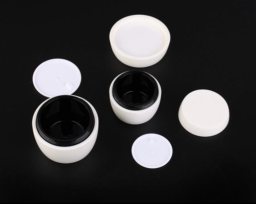 30g 50g Bottone di crema vuota Riciclata come imballaggio cosmetico Bottone di PET Bottone di imballaggio