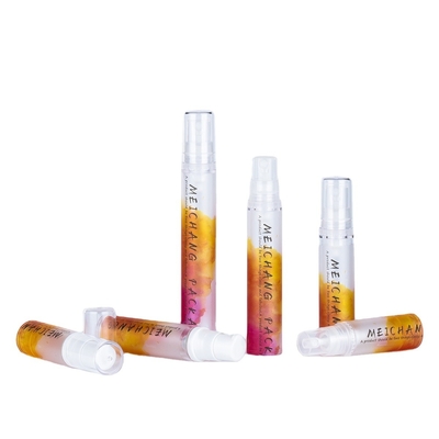 Imballaggio per la cura della pelle da 5 ml a 10 ml AS Bottiglia di pompa senza aria di forma rotonda di plastica