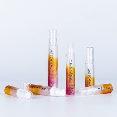 AS Materiale di base 5ml 10ml 12ml 15ml Serum trasparente senza aria Pompa di lozione Bottiglia con tappo