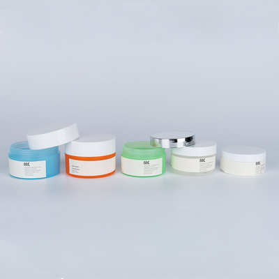 75g 100g 150g Forma rotonda MEI CHANG PP Bottiglie cosmetiche con colore personalizzabile