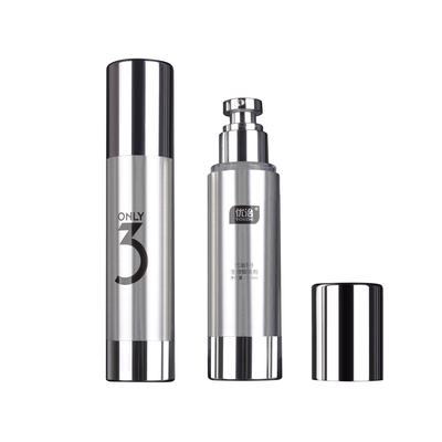 Bottiglia di pompa cosmetica senza aria 80ml 100ml Capacità per bottiglie di siero eco-friendly