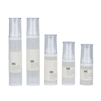 10 ml 15 ml 30 ml 40 ml 50 ml Bottiglia di pompa di plastica senza aria per crema per viso crema per occhi lozione