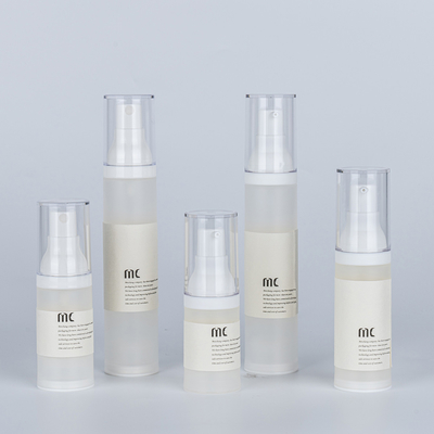 10 ml 15 ml 30 ml 40 ml 50 ml Bottiglia di pompa di plastica senza aria per crema per viso crema per occhi lozione
