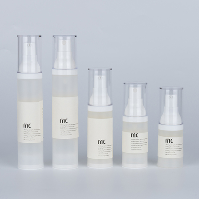 10 ml 15 ml 30 ml 40 ml 50 ml Bottiglia di pompa di plastica senza aria per crema per viso crema per occhi lozione