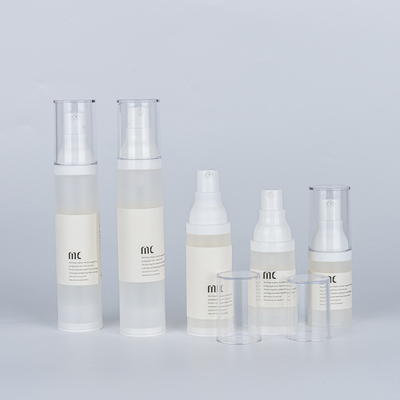 10 ml 15 ml 30 ml 40 ml 50 ml Bottiglia di pompa di plastica senza aria per crema per viso crema per occhi lozione