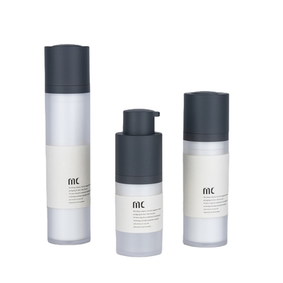 Colore e stampa personalizzabili Bottiglia pompa lozione acrilica per la cura della pelle 15ml 30ml 50ml