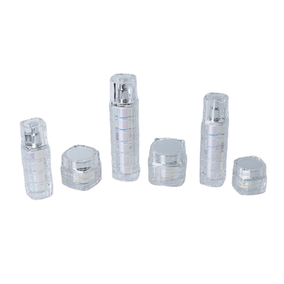 30g 50g 15g 50ml 30ml 100ml 120ml Cappuccio acrilico Set per la cura della pelle Crema Vaso di plastica 10000pcs