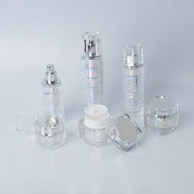 30g 50g 15g 50ml 30ml 100ml 120ml Cappuccio acrilico Set per la cura della pelle Crema Vaso di plastica 10000pcs