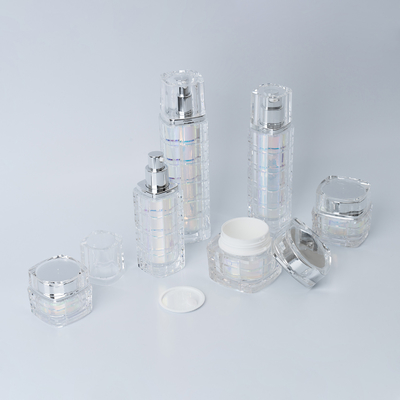 30g 50g 15g 50ml 30ml 100ml 120ml Cappuccio acrilico Set per la cura della pelle Crema Vaso di plastica 10000pcs