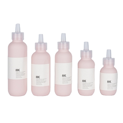 60 ml 80 ml 100 ml 120 ml 150 ml HDPE Squeeze Dropper Bottle per la cura dei capelli e la lozione per il corpo