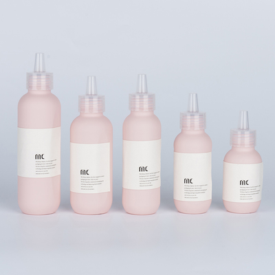 60 ml 80 ml 100 ml 120 ml 150 ml HDPE Squeeze Dropper Bottle per la cura dei capelli e la lozione per il corpo