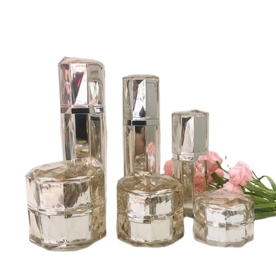 Collare acrilico Luxury Set per la cura della pelle personalizzato con 15g 30g 50g 30ml 50ml 75ml Capacità