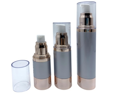 Materiale PP 15ml 30ml 50ml Pompa senza aria per la stampa a schermo cura personale