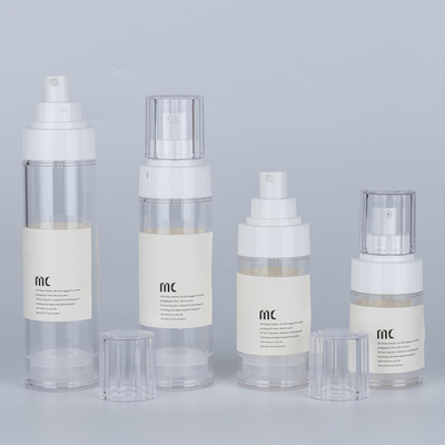 AS PP Bottiglia di lozione di pompa senza aria vuota 30 ml 50 ml 60 ml 80 ml 100 ml con tappo a prova di bambino