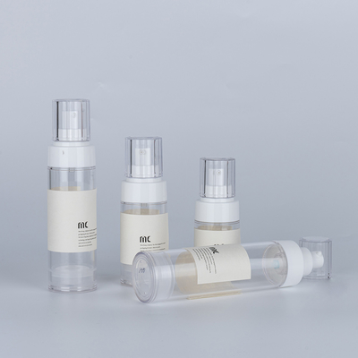 AS PP Bottiglia di lozione di pompa senza aria vuota 30 ml 50 ml 60 ml 80 ml 100 ml con tappo a prova di bambino