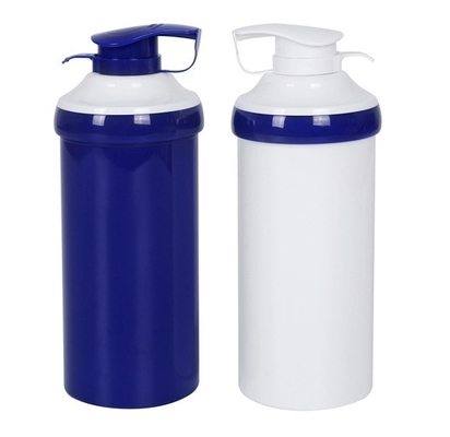 500 ml di forma rotonda pompa di lozione di plastica bottiglia senza aria bottiglia innovativo design senza aria