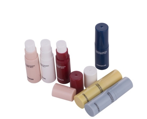 Crema per gli occhi Imballaggio cosmetico Bottiglia senza aria Plastico per la cura personale Stampa a schermo 5ml