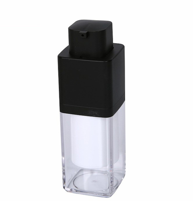 Design Luxury Airless Acrylic Lotion Bottle con 20ml 30ml 50ml Capacità e Pompa