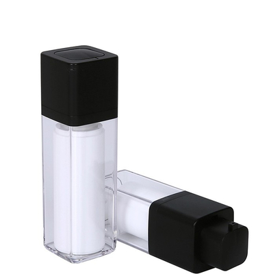 Design Luxury Airless Acrylic Lotion Bottle con 20ml 30ml 50ml Capacità e Pompa