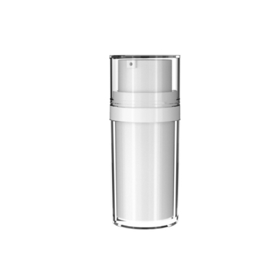 30 ml 50 ml Capacità Bottiglia interna doppia Emulsione di lusso senza aria con tappo a vite MS